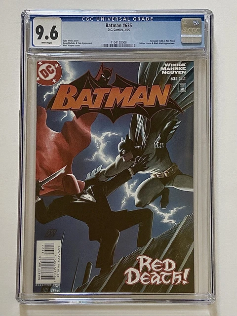Batman #635 CGC 9.6 (2005, DC Comics) 1st Appearance of Jason Todd as Red Hood