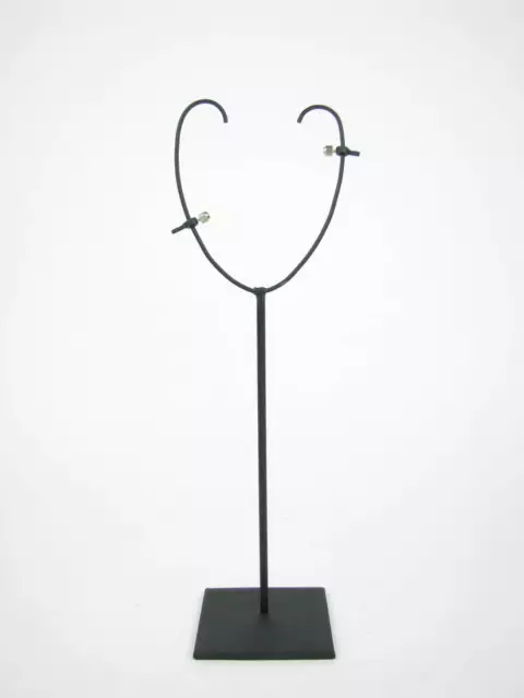 GothamGallery Fine Tribal  African Art - Metal Mask Short Stands - 4 Pieces