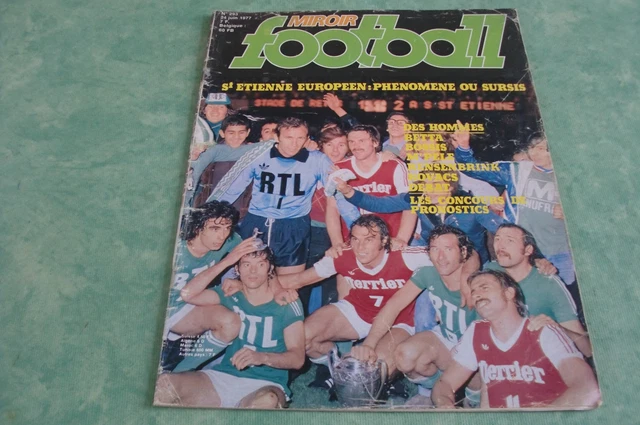 Foot Supporter Magazine 1977 – Spécial Saint-Étienne, Platini, Poster Curkovic