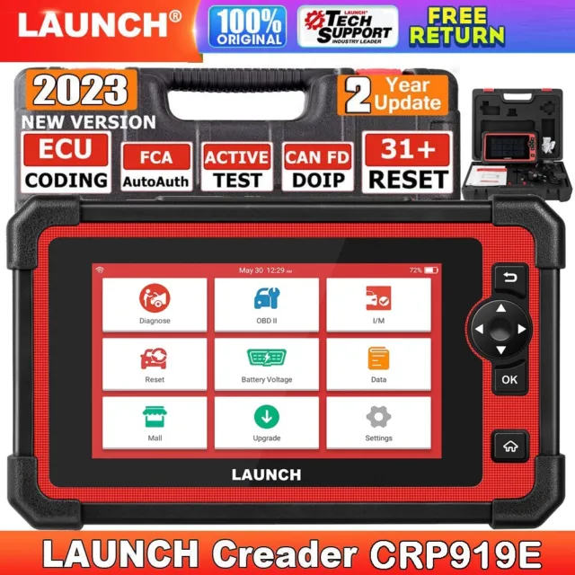 2024 LAUNCH X431 CRP919E Bidirectional Scanner Full System Diagnostic Key Coding