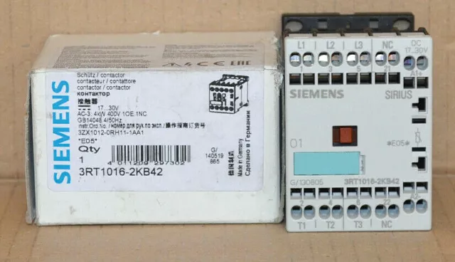 Siemens  Hilfsschütz 3RT1016-2KB42 Hilfsschütz  NEU OVP