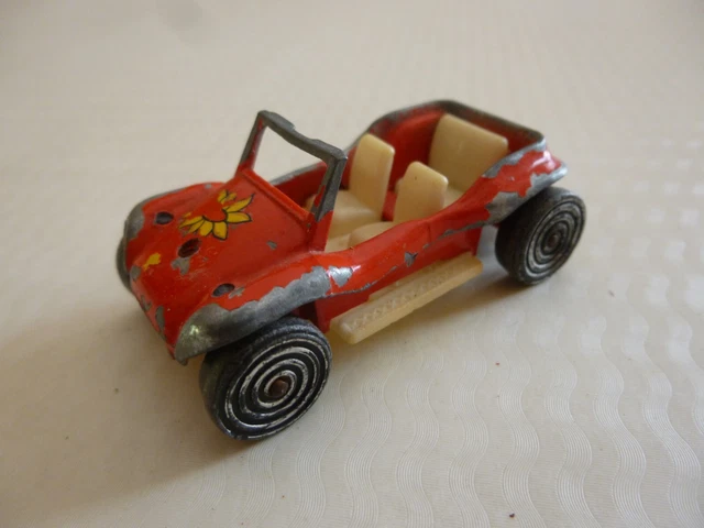 DUNE BUGGY BLEU ET ROUGE MAJORETTE 1/43