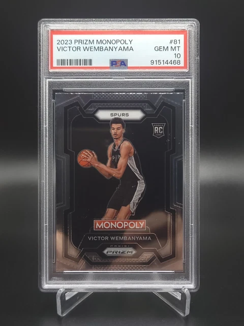 2023 Panini Prizm Pink Ice Victor Wembanyama ROOKIE #136 PSA 10 GEM MINT on Fanatics Collect