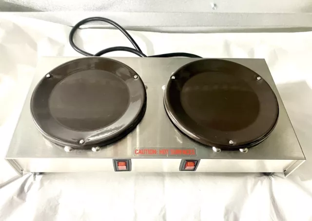 NEWCO X-2 Double Coffee Pot Warmer NEW OLD STOCK IN BOX 1993