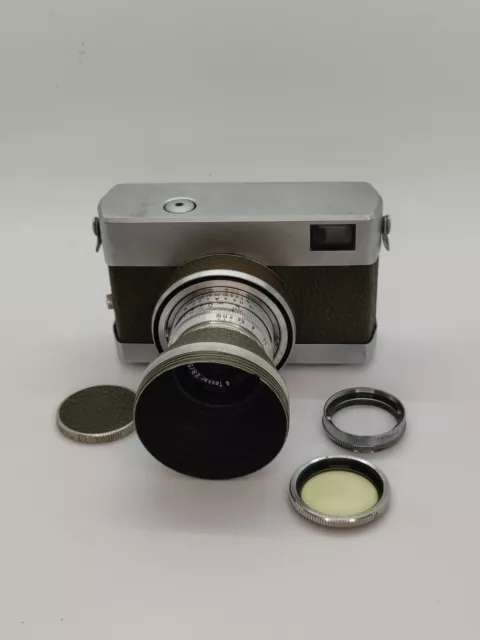 Vintage Werra 1 35mm Camera With Carl Zeiss Jena Tessar 2.8/50 Lens