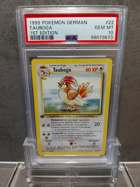 Pokemon Karte Set Tauboss PSA 10 1st Edition Base Jungle Set - Gem Mint - POP 1! 4