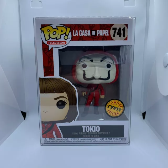 Tokio CHASE Funko Pop La Casa de Papel Money Heist 741 W/ Protector