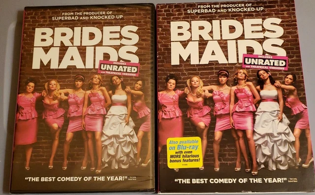 BRAND NEW! Bridesmaids (DVD, 2011, Unrated/Rated) FREE SHIPPING!
