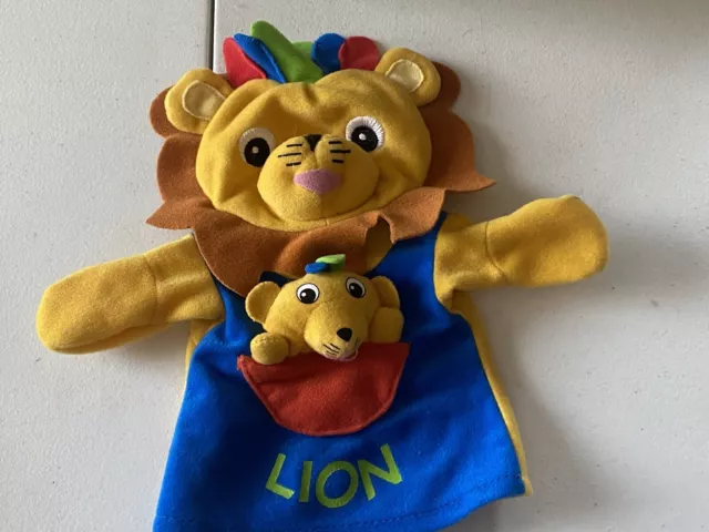 Baby Einstein LION  Hand Puppet Plush Toy