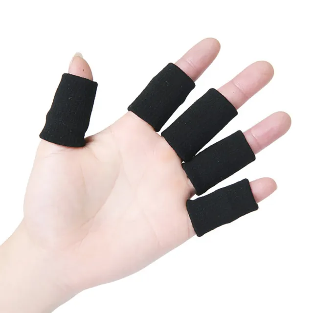 Finger Guard Pads Support Arthritis Sleeve Trigger Fingers Sports Aid  Bandage