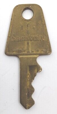 Vintage Key SAMSONITE 94 Appx 1-3/4" Replacement Lock Luggage