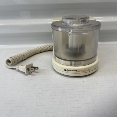 Vintage Black & Decker Handy Chopper Mincer/Chopper HC-20 Mini Food Processor