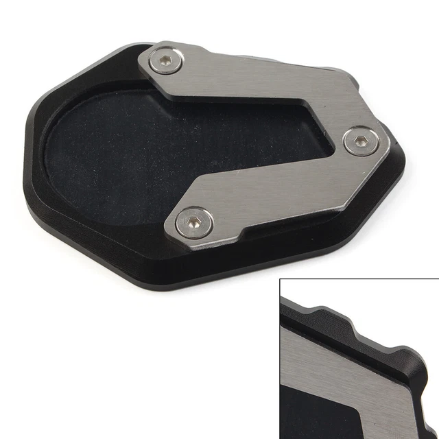 Motorcycle CNC Kickstand Side Stand Enlarger Foot Plate For BMW F900R 2020-2023