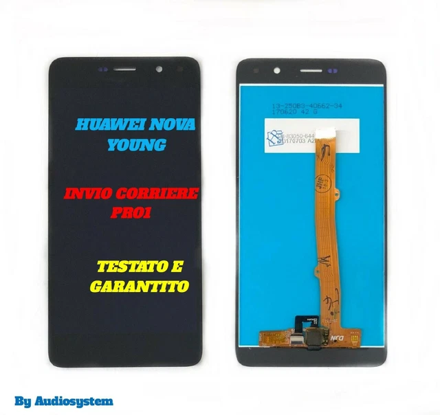 DISPLAY LCD TOUCH SCREEN WIKO Per VIEW 3 LITE SCHERMO NERO - Foto 9