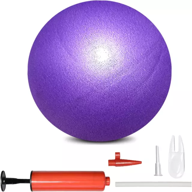 6 Inch Small Inflatable Exercise Yoga Ball ,Core Training and Physical Therapy