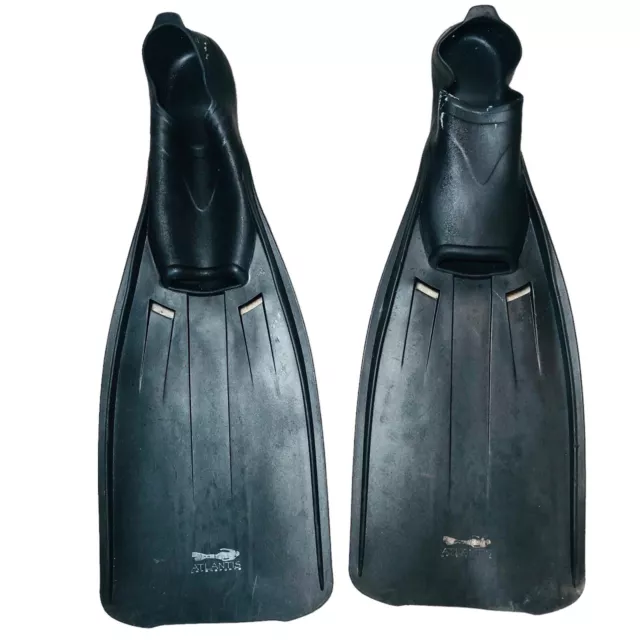 Atlantis Watersport Unlimited Pro Scuba Gear Pro spec Fins Size 8-9 Mens