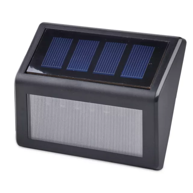 6 LED Solar Power Light Sensor Wall Light Outdoor Waterproof Garden Floor Lamp