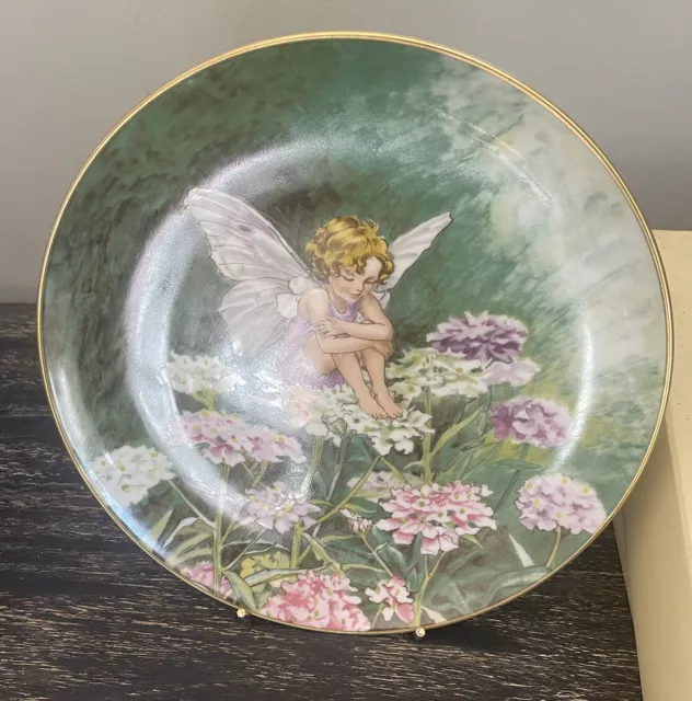 Villeroy & Boch Plate Cicely Mary Barker Flower Fairy Candytuft Heinrich Germany