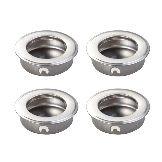 Maniglie per armadi da cucina bottoni per cassetti incorporati 4 pz