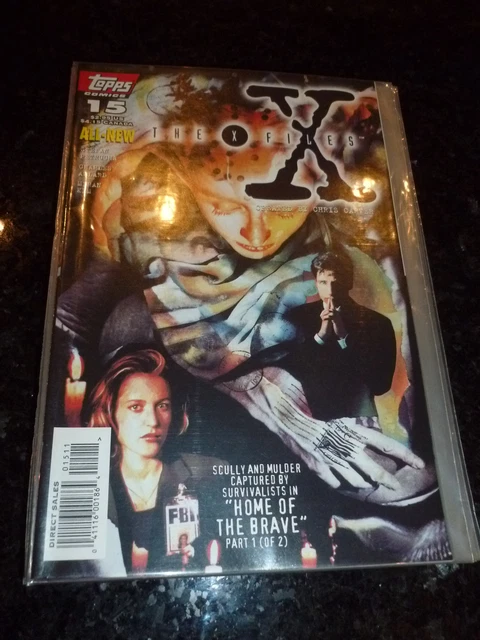 THE X-FILES Comic - Vol 1 - No 15 - Date 05/1996 - Topps Comics