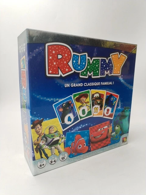 Disney Rummy Character RUMMY DISNEY ÉDITION Asmodee Jeux De Société Rummikub Rummi Chiffres ...