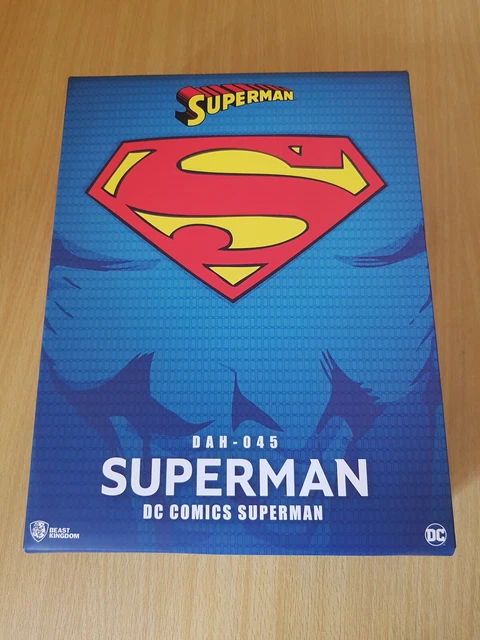 Figurine Action Superman DC Metal Force 30cm - 8 Points Articulation | Cape Tissu Armure