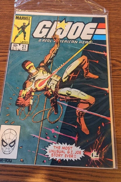 G.I. Joe A Real American Hero #21 (Mar 1984 Marvel) 1st Storm Shadow