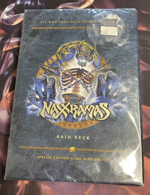 World Of Warcraft TCG  Raid Deck Naxxramas Special Edition Sealed