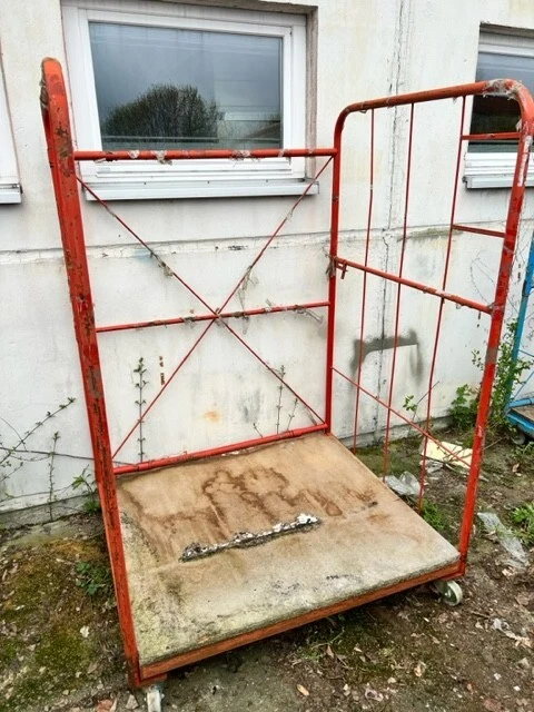 Corlette Corlette Carrello Griglia Cane Mobile Carrello Trasporto Carrello Magazzino Rosso
