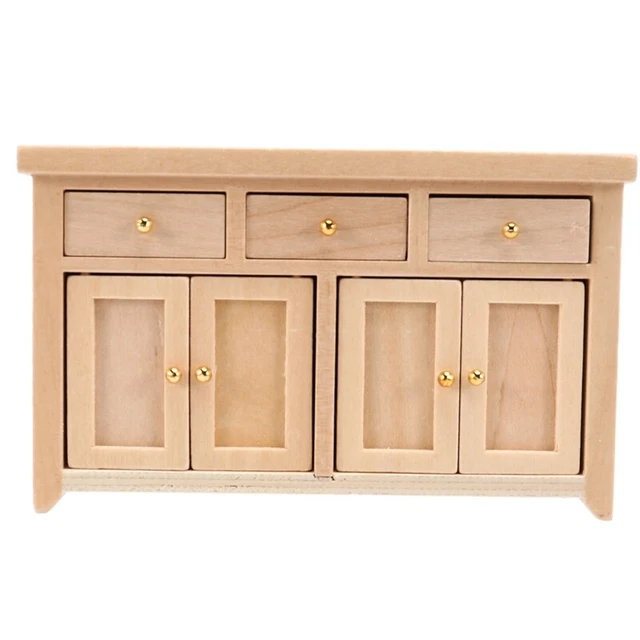 1:12 mobili in miniatura cucina credenza soggiorno armadio scaffale armadio W5K9