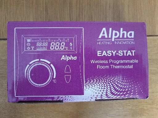ALPHA EASY STAT 7.2000050 Digital Wireless RF Programmable Room Thermostat  Used £65.00 - PicClick UK