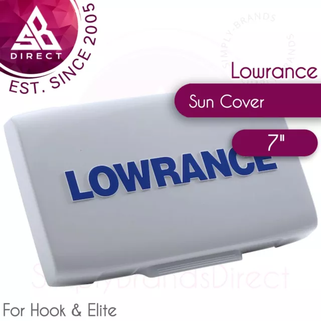 LOWRANCE HOOK 3X / Elite 3x SUN COVER 4X DSI - Fishfinder, GPS