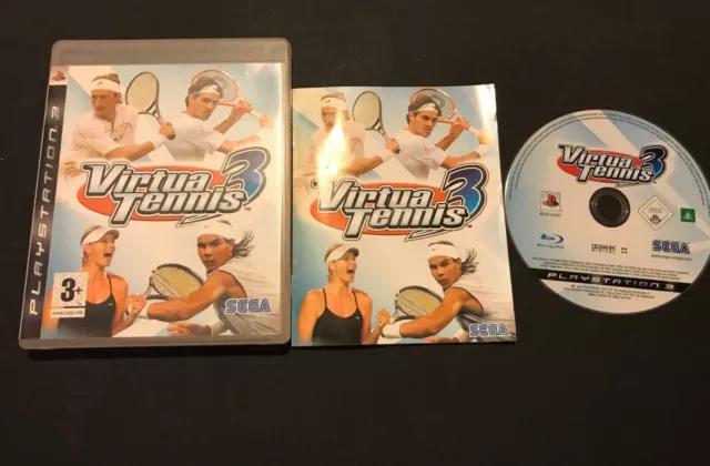 Virtua Tennis 3 PS3 Play Station 3 Pal Espagnol