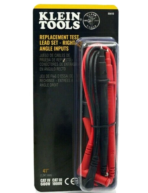 Replacement Test Lead Set. Klein Tool