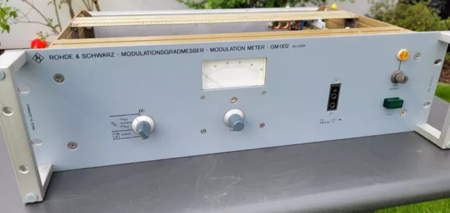 Rohde und Schwarz, Modulationsgradmesser, Modulation Meter, GM 002 (Amateurfunk)