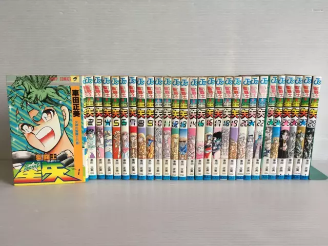 Saint Seiya Vol.1-28 Complete Comics Set Japanese Ver Manga