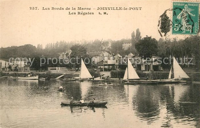 13585293 Joinville-le-Pont Bords de la Marne Les Regates Joinville-le-Pont