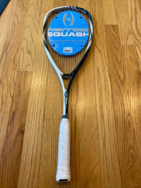 Harrow Blade Squash Racquet Green and white See Pictures