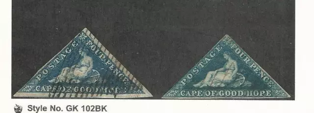 Cape of Good Hope, Postage Stamp, #4, 13 Used, 1855-63 Nice Stamps
