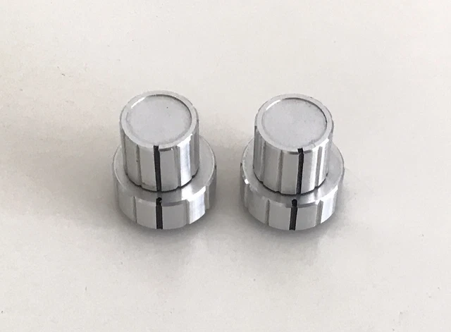 Paire Boutons Mic / Line pour magnétophone AKAI 4000DS Record & Line Knob