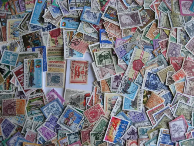 Hoard breakup mixture 400 Austria. Duplicates & mixed condition.