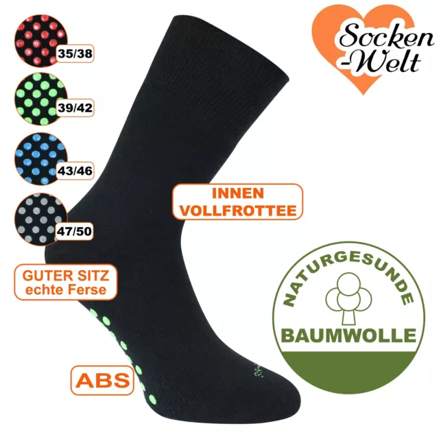 8-16 Paar Antirutsch Noppensocken Stoppersocken ABS Socken Homesocks