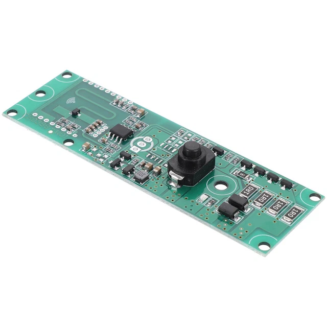 Module LED Solaire 3.7V - Panneau Circuit Pour Veilleuse, Commande Infrarouge
