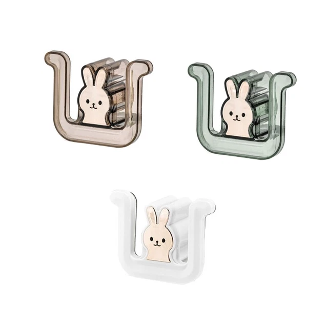 Slippers Rack No Punching Bathroom Slipper Hook Rabbit Wall Mount Shoe Organizer