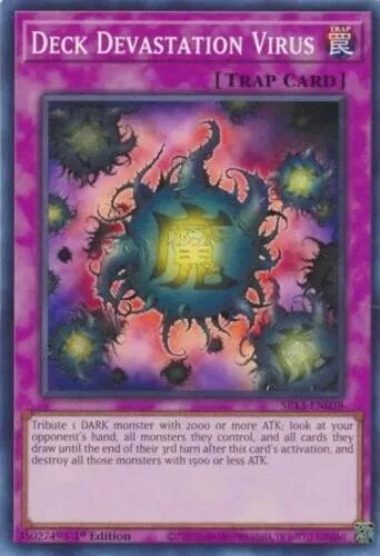 Deck Devastation Virus (SR13-EN038) - Common - 1st Edition