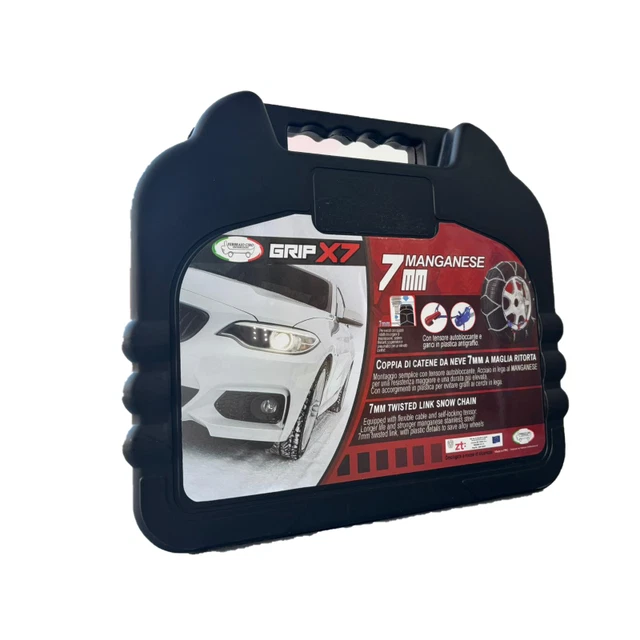 Catene Da Neve SMC Omologate Ö-Norm TUV 7mm Per Pneumatici 215/65 R16 - Gruppo 120