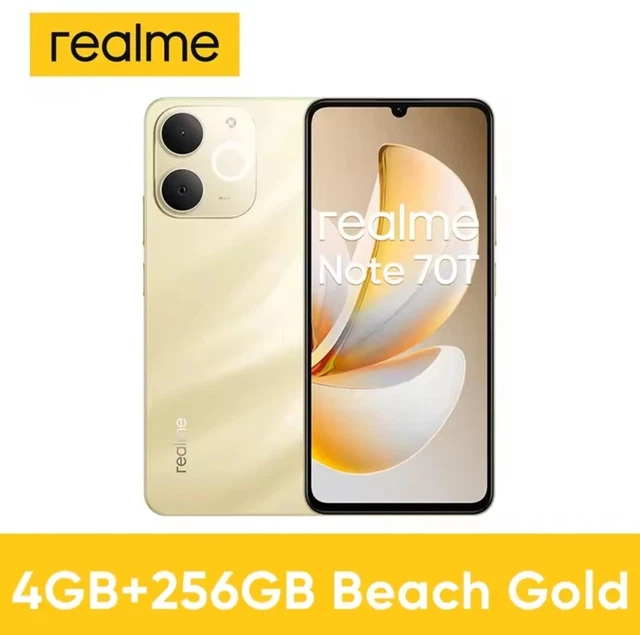 realme Note 70T 4GB/64GB ゴールド REALME NOTE 70T 4gb/64gb