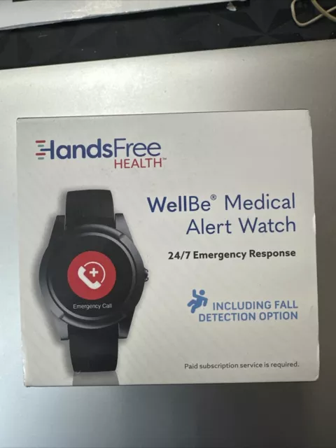 Reloj de inicio médico manos libres 24/7 respuesta a emergencias (EV-05-EE. UU.) caja abierta