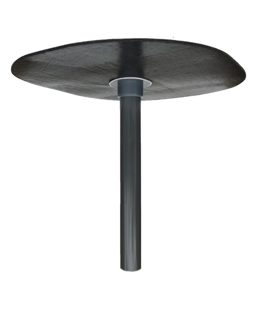 Drainage D'urgence Pour Toit Plat - Bride Carrée PYE - Bitume PVC - Neuf