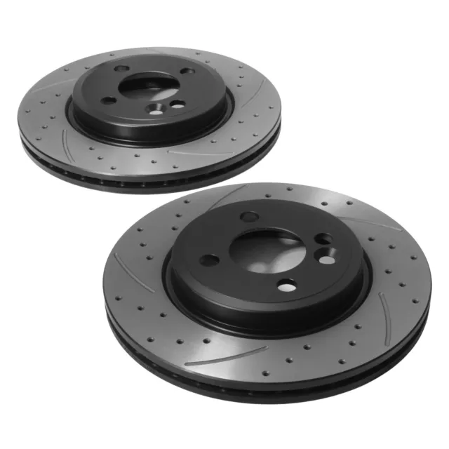 DISCHI FORATI ANTERIORI SCANALATI 276mm per mini cooper s r50 r52 r53 portello cabriolet
